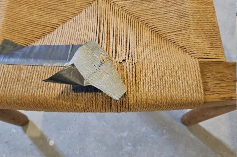 Wegner Chairs Rewoven Rush Image-1